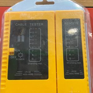 NSS468B POE Cable Tester – Network Cable & PoE Voltage Tester for RJ45, RJ11 & Coaxial Lines