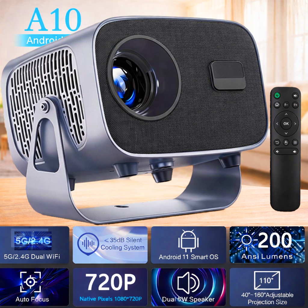 A10 Mini Portable HD Projector